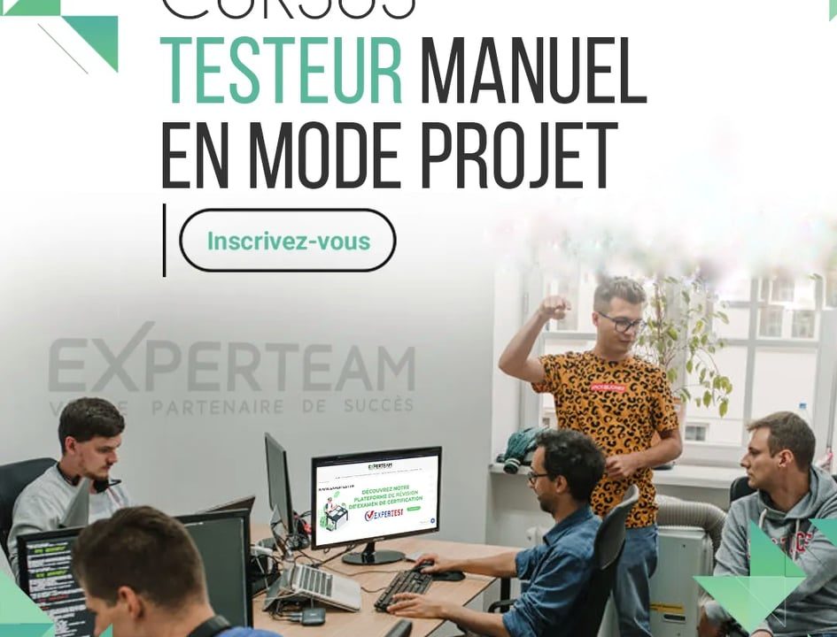 curcus testeur manuel en mode projet